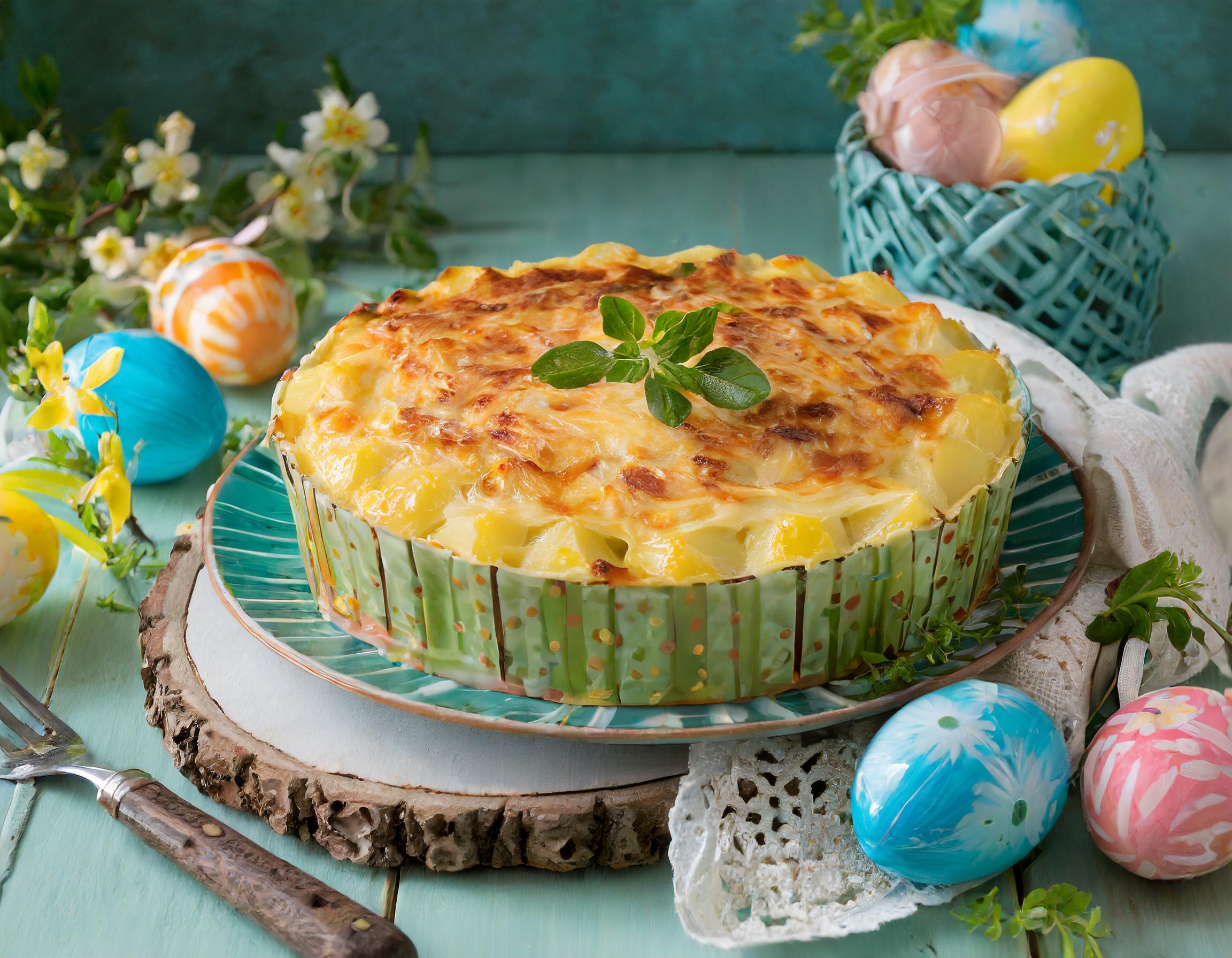 Firefly potato gratin; easter 68907